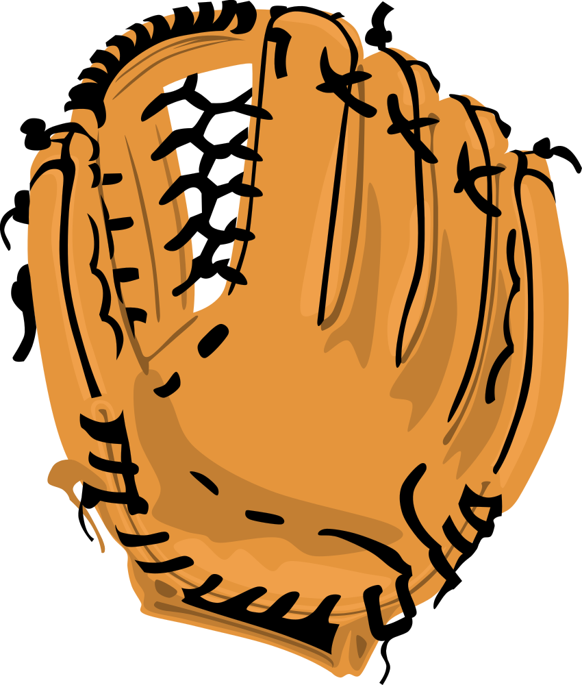 OnlineLabels Clip Art - Baseball glove